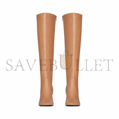 YSL FRANCOISE BOOTS IN SMOOTH LEATHER 841574AACSQ2526